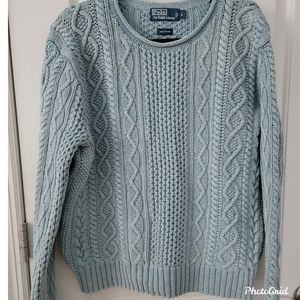 Sweater from Polo Ralph Lauren light blue large